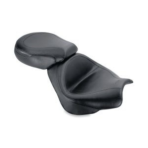 Honda VTX1800N Two-Piece Motorcycle Seat - Mustang Motorcycle - Wide Touring - Black - `04-`08